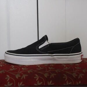 Unisex Vans Black Slip-On Sneakers